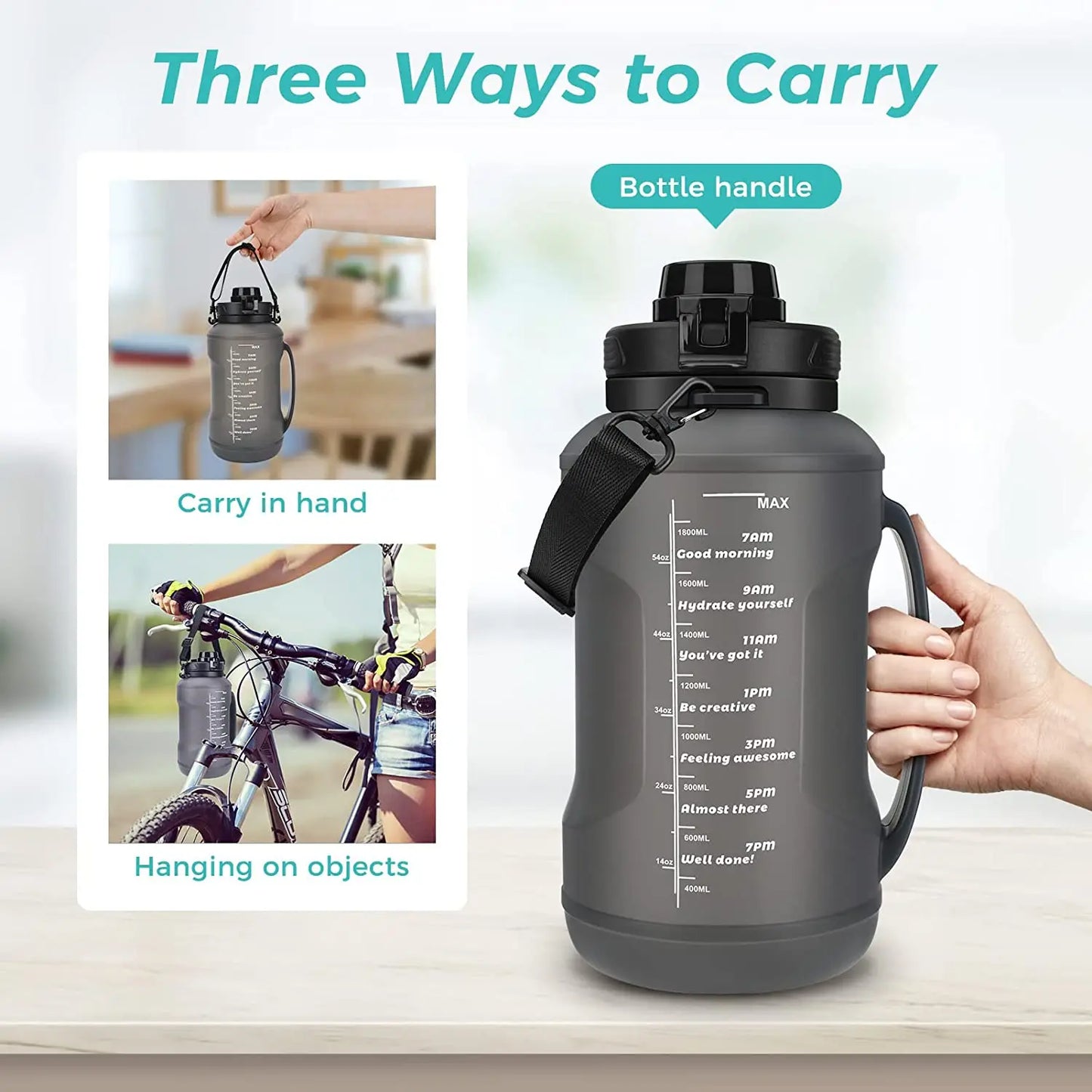 Collapsible Water Bottle 2.0L